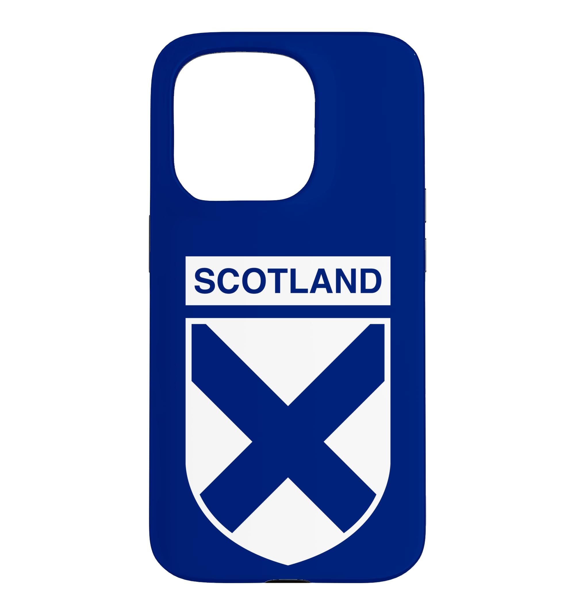 Scotland Badge Pocket Print World Cup Football Case for iPhone 15 Pro