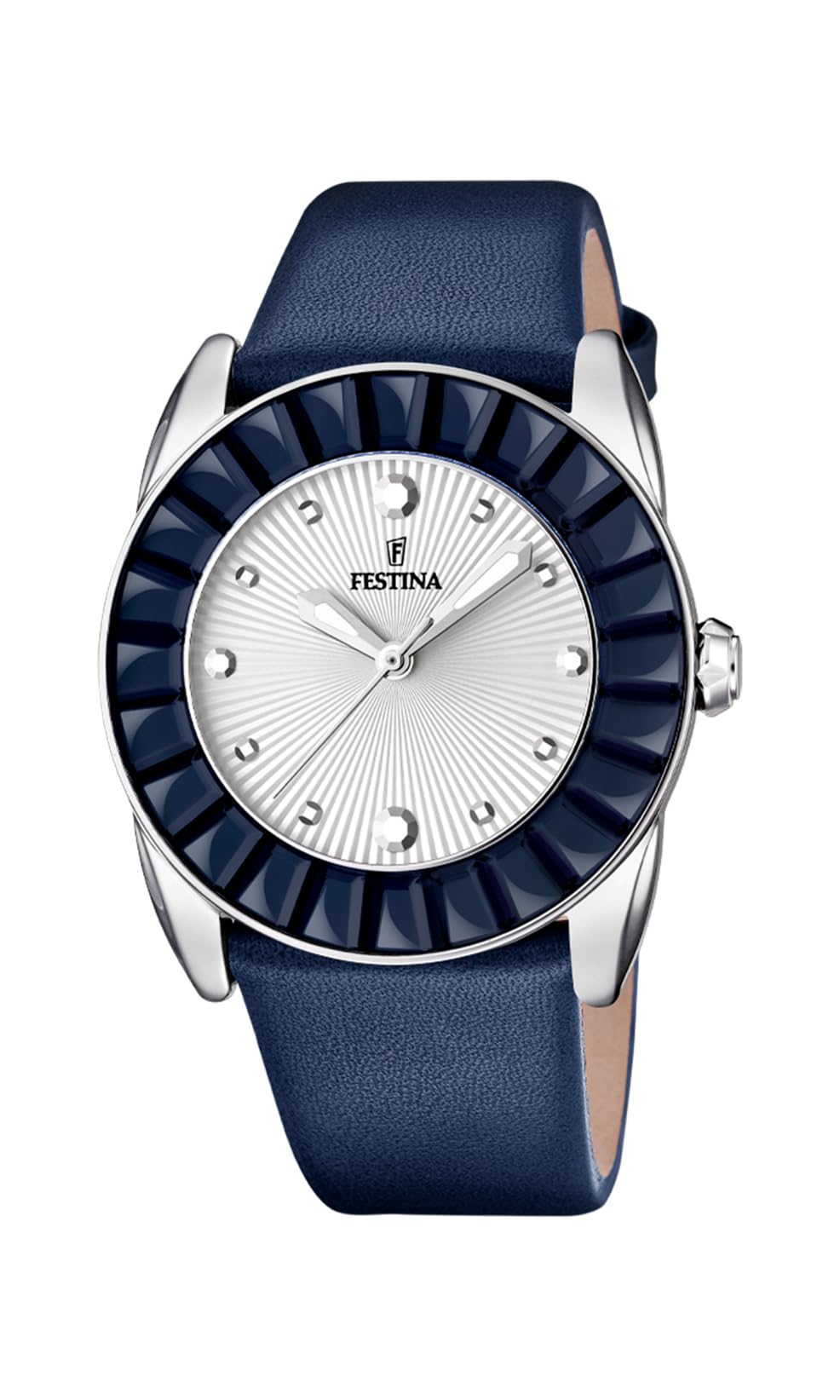 Festina Orologio Donna Analogico in Gomma Bianco | Orologio al Quarzo, Vetro Minerale ad Alta Resistenza, Impermeabile 5 ATM, F16591/E, Special Prices