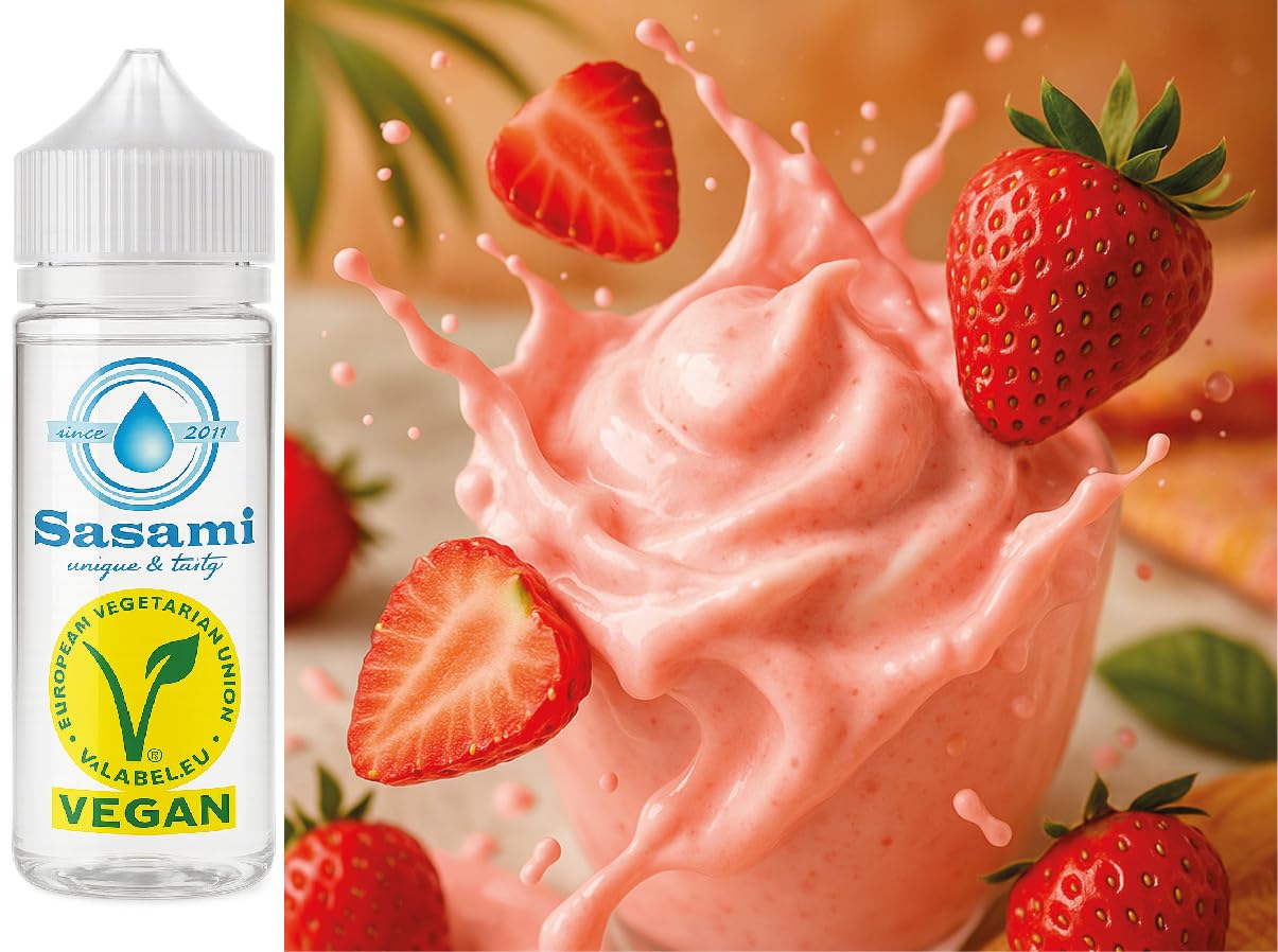 Fresa lassi aroma concentrado - Vegano - Sasami - 100ml