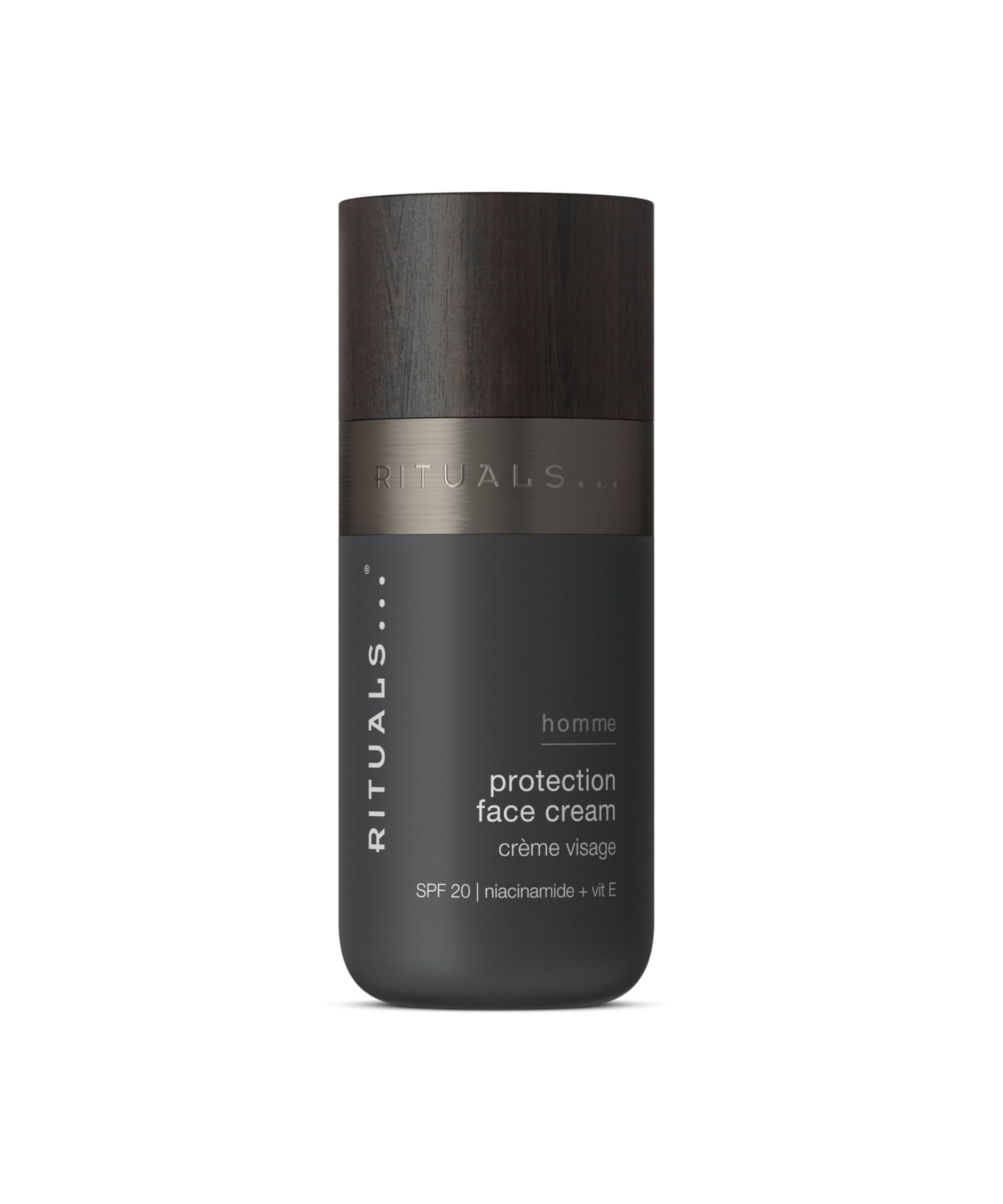 RITUALS Homme Crema Viso SPF 20, Niacinamide, 50 ml | Formula premium Rituals, per la cura quotidiana