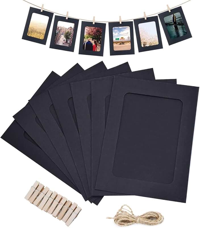 cardboard picture frame cutouts