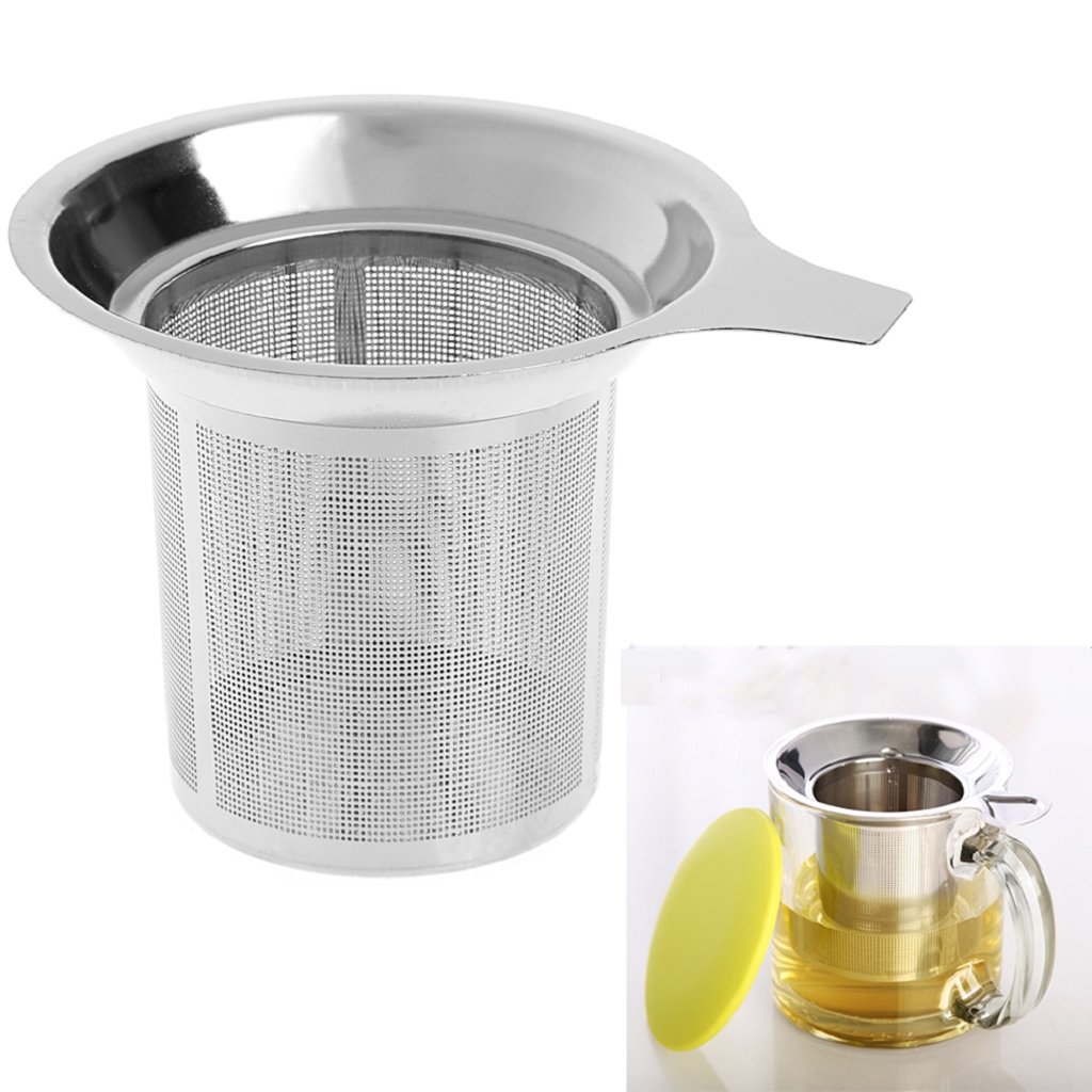 Guangtian Tea Infuser, Stainless Steel Water Filter for Tea Strainer, Hanging Teapots, Cups, Cups On The Strong File Folder Tea And Coffee Maker