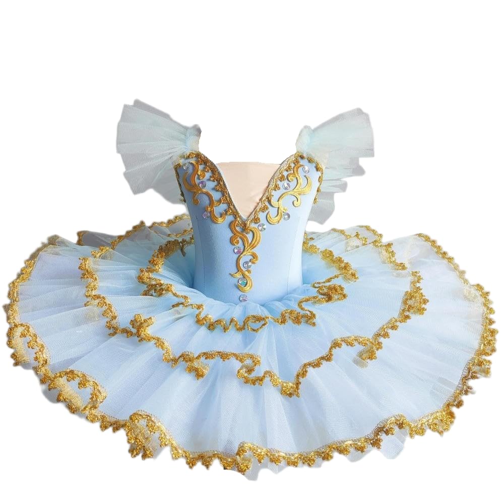JJDFW Księżniczka Odzież Dziecięca Odzież Dziecięca Balet Tutu Trykoty Dziewczęce Sukienka Dancewear Scena Performance Kostiumy Wróżka