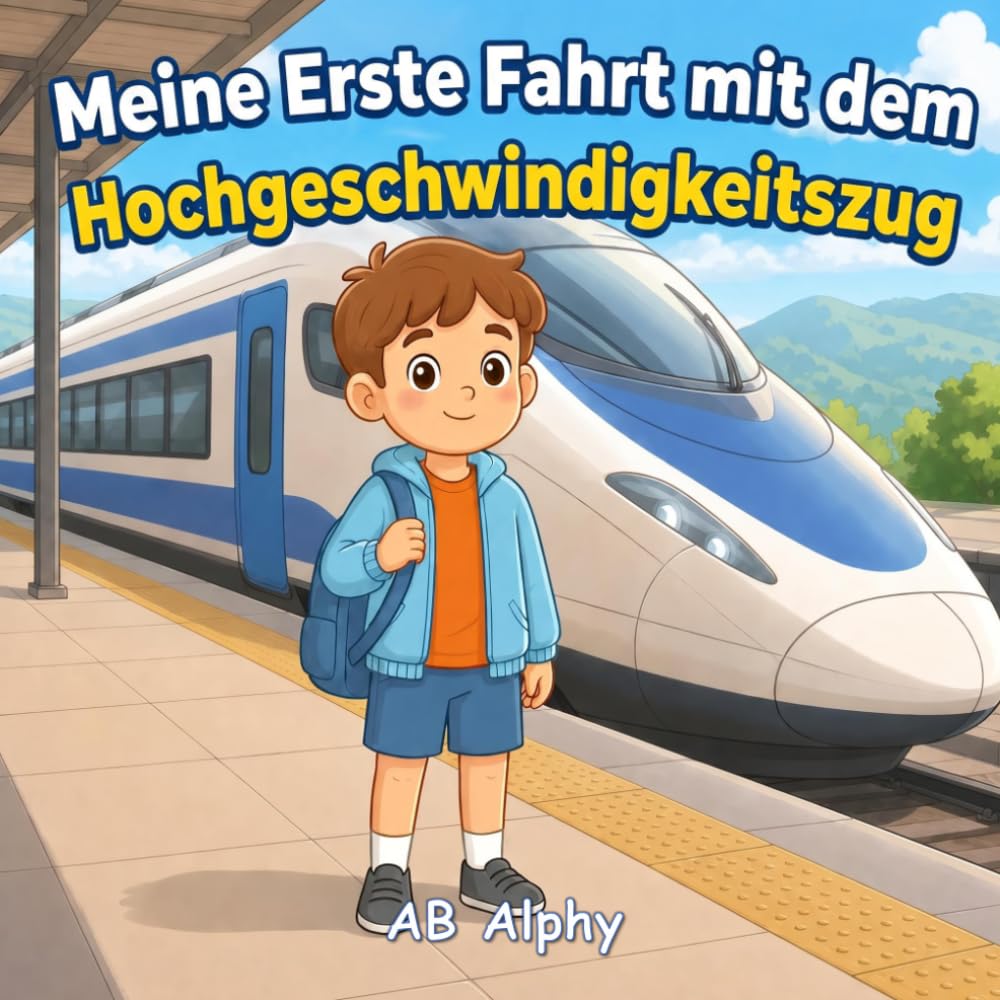 Meine Erste Fahrt mit dem Hochgeschwindigkeitszug: Eine sanfte Geschichte über Mut, Sicherheit und die erste schnelle Zugfahrt