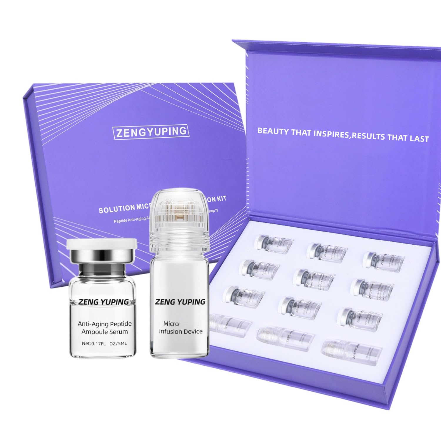 Micro-Infusion System for Face,Serum Smooth Skin Facial Serum for All Skin Types,3-Month-supply