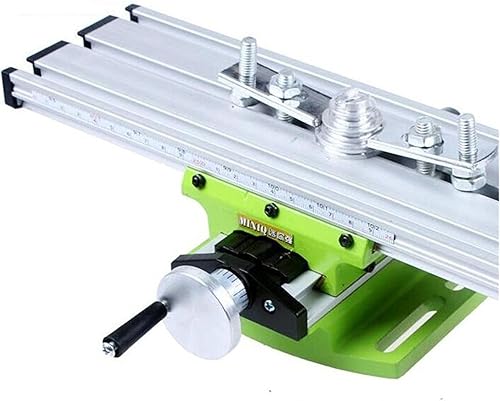 Mejora del hogar Mini mesa multifuncional de trabajo cruzadosoporte de mesa deslizante para taladradora, fresadora, herramientas de endoprótesis de