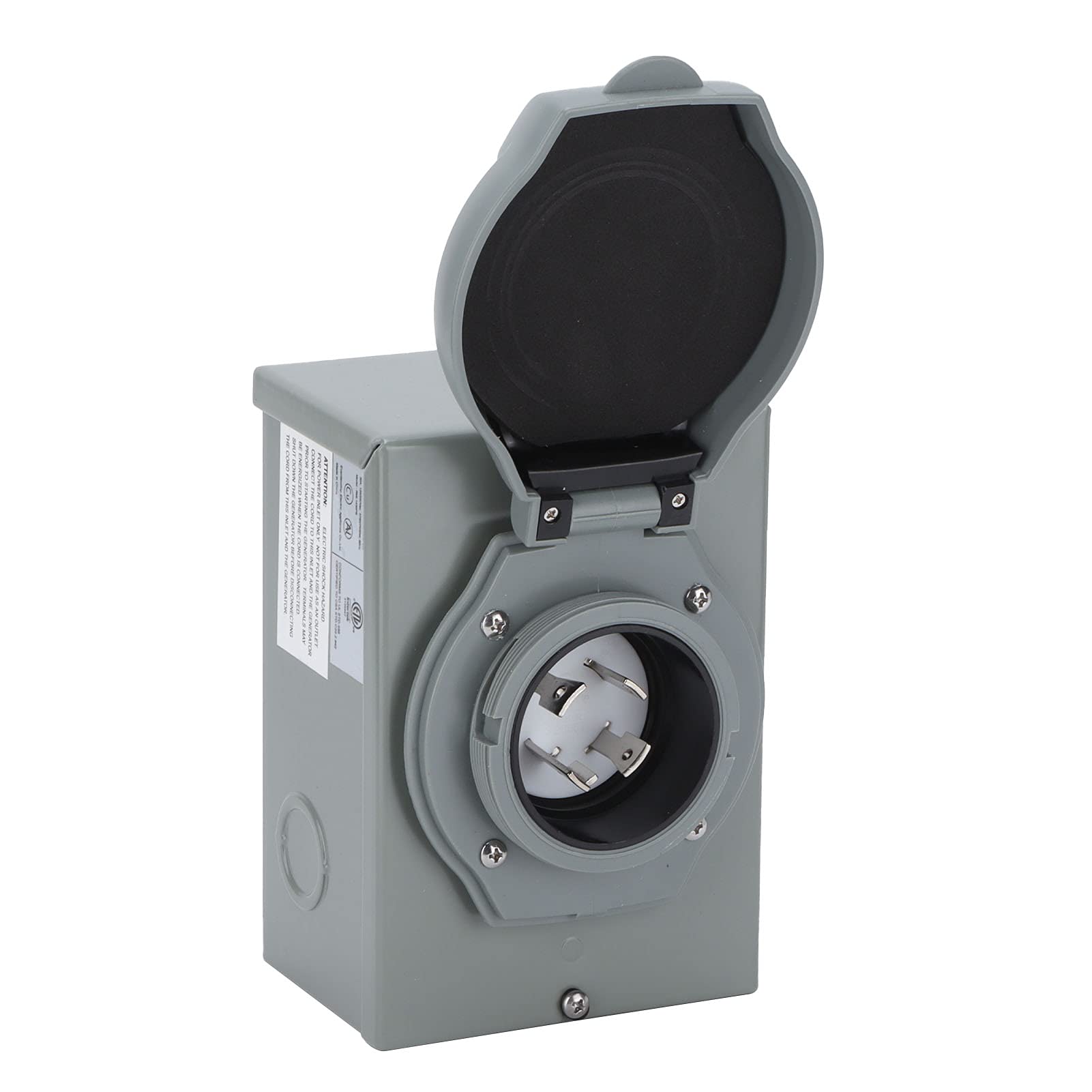 Buy 30 Amp Generator Power Inlet Box, NEAM L14‑30 Inlet Plug 3R Power