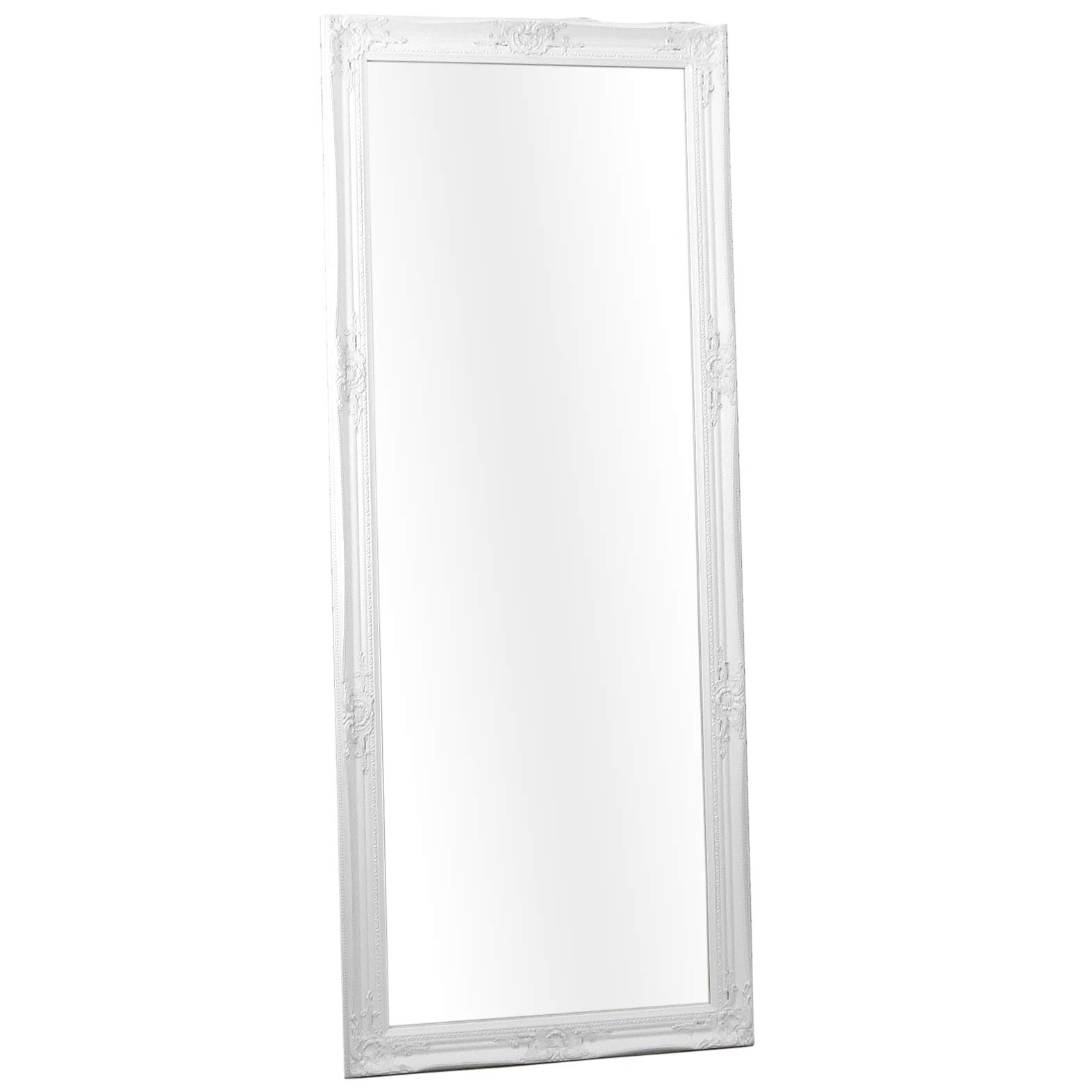 Home Décor Items Decorative Mirrors Verona Full Length White Shabby