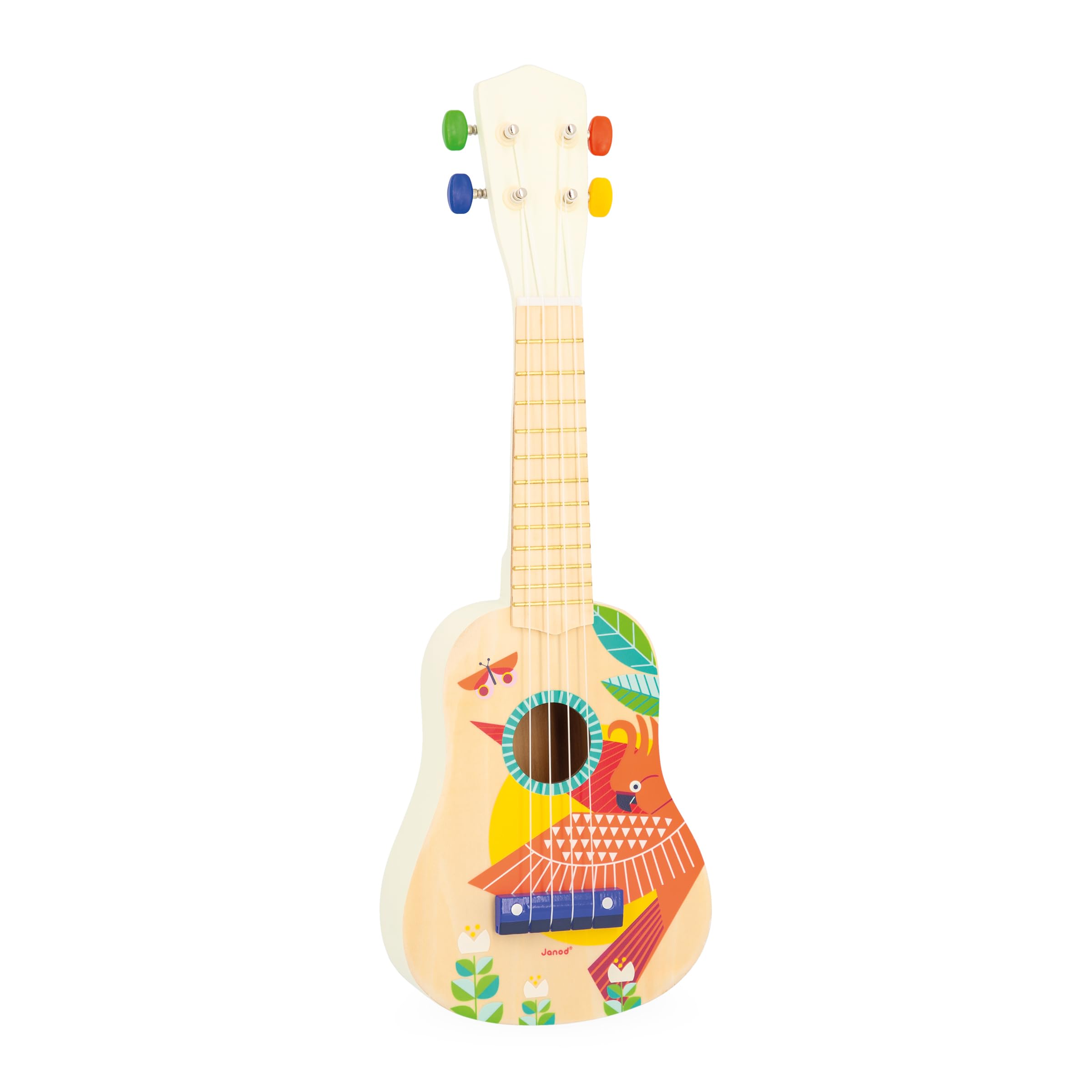 Janod Gioia Ukulele - Colorful Children's Guitar 20