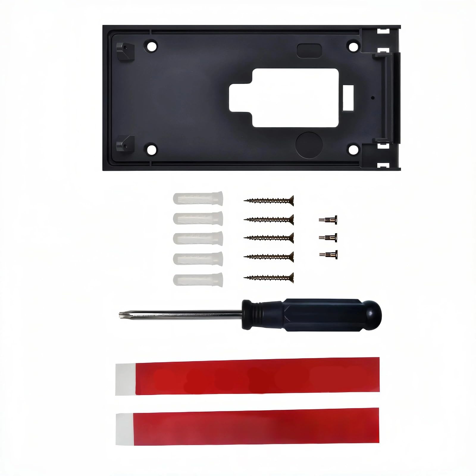 Tertioi Multicolor None Drill Video Doorbell Mount Bracket Replacement Mounting Plates Holder For Rings Video Mounting Plates Holder