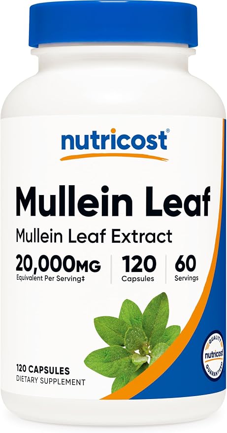 Nutricost Mullein Leaf Extract Capsules