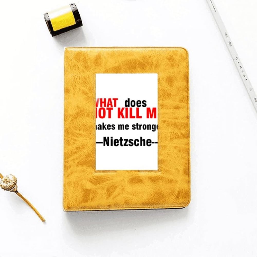 no/no Motivation Quotes Strong Art Deco Fashion Photo Album Family Wedding Picture 4x6