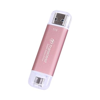 トランセンド ポータブルSSD 1TB 高速 USB 10Gbps Amazon | トランセンド ポータブルSSD 1TB ピンク TS1TESD310P