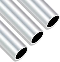 iMeistek 6063 Alumínium Cső 28mm Külső 25mm Belső Átmérő 300mm Hosszú 1,5mm Falvastagságú Varratmentes Egyenes Csövek (3 db) 1
