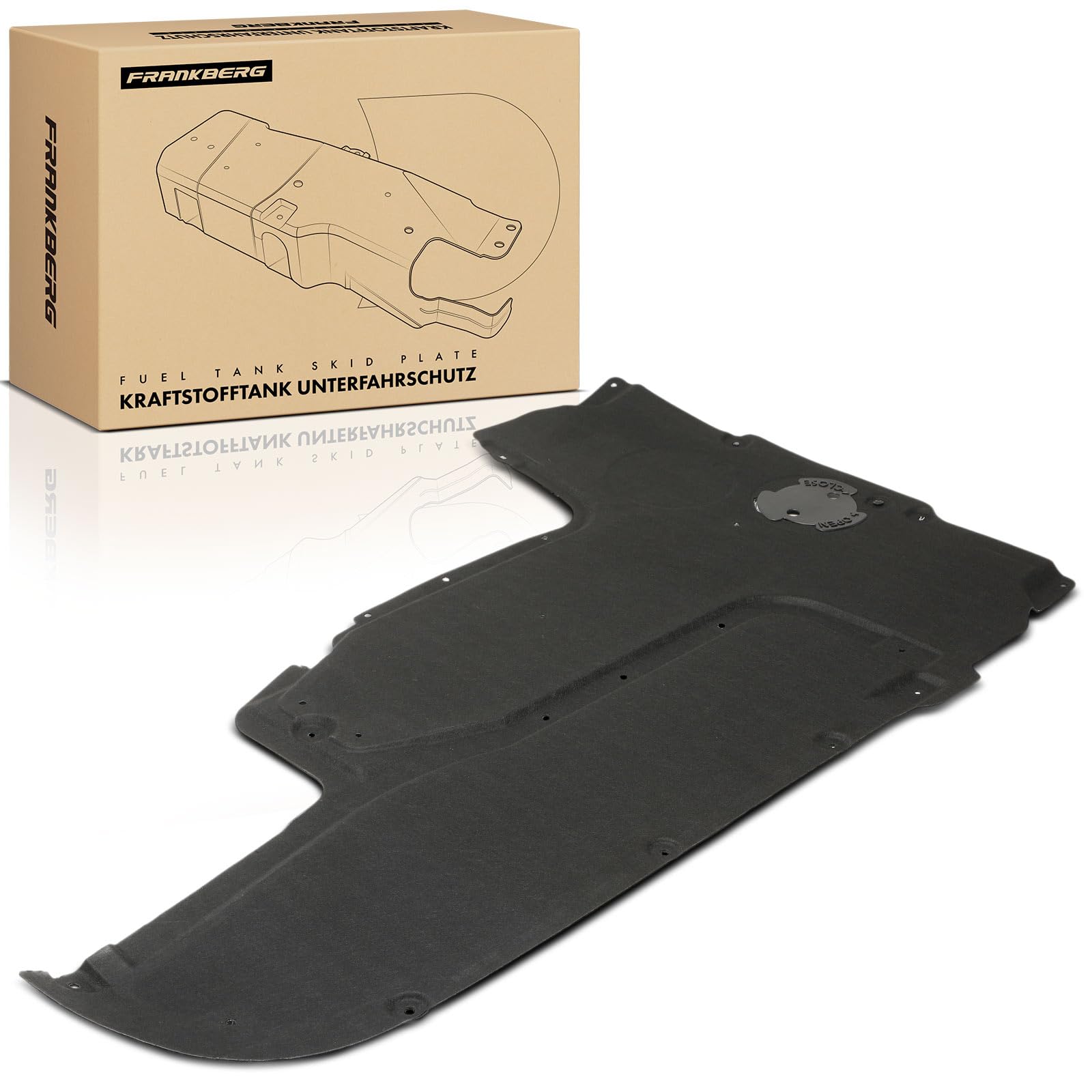 Frankberg Unterfahrschutz Tankschutz Motorverkleidung Kompatibel mit 5er Touring F11 5er F10 7er F01 F02 F03 F04 6 Gran Coupe F06 Replace# 51757207147