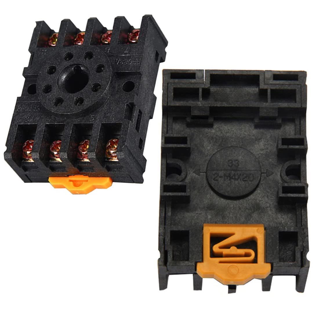 Amazon.co.jp: PF085A リレーソケットベース 8ピン 適合品ST3P