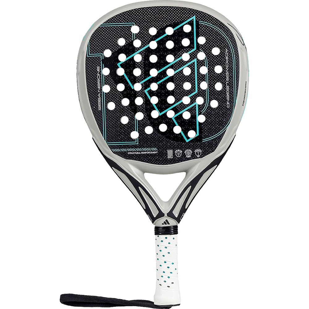 adidas Adipower Legend 2025 Padelschläger 365g Silber