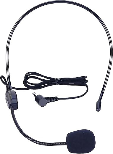 Techking 15 Years Warranty Clear Audio Headset Microphone with Long-Range Wireless Connectivity – Comfortable Fit, Durable