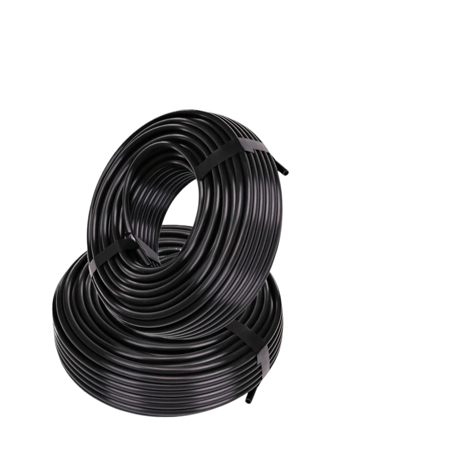 Manguera de jardín negra del tubo de la irrigación por goteo del PE 6-12m m el 10-50M