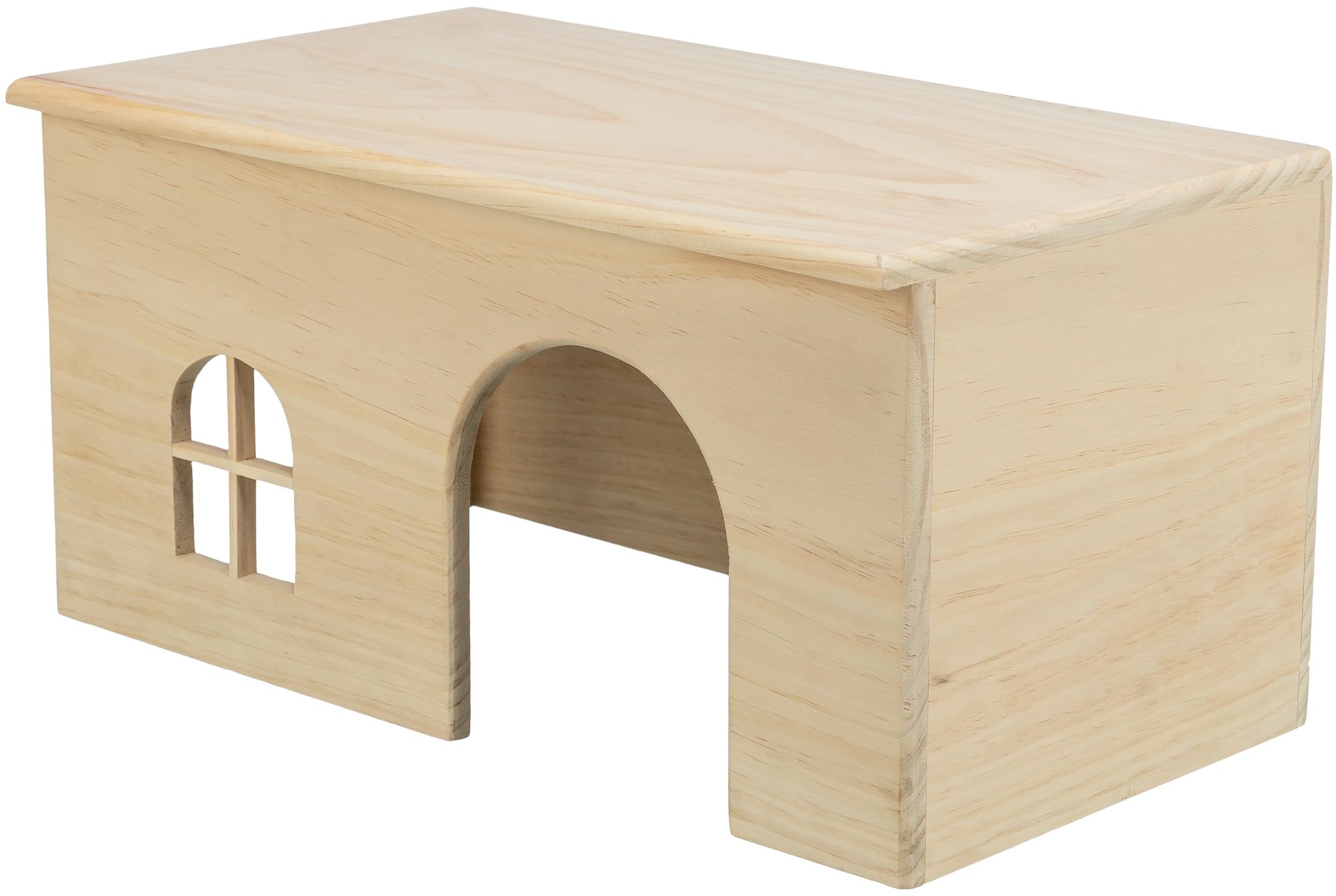 TRIXIE 62392 Konijnenhok van Hout, voor kleine huisdieren, 60 × 47 × 50 cm, bruin