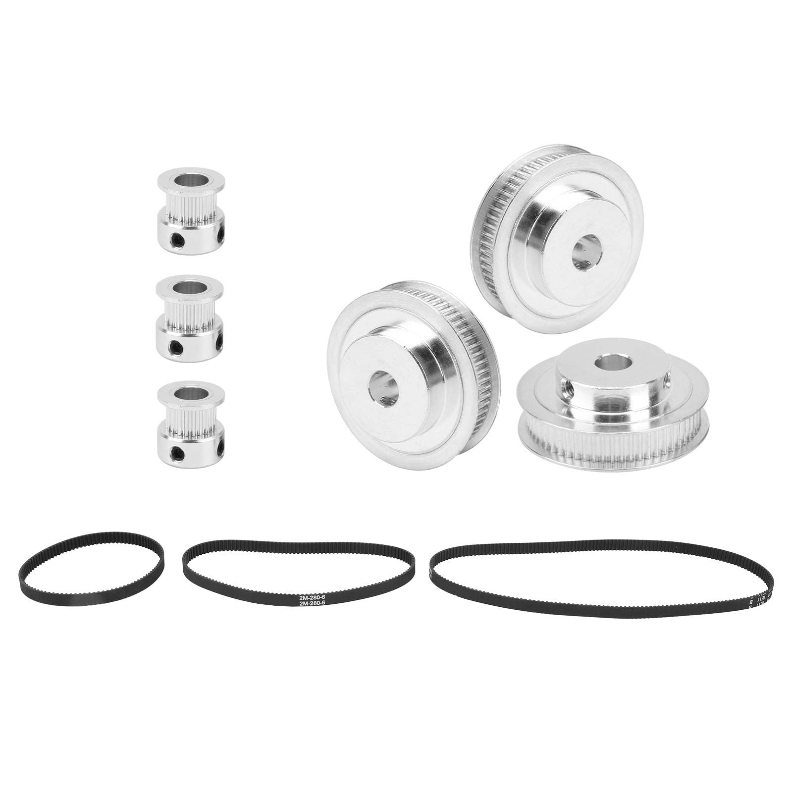 XL Zahnriemen-Set – 20/60 Zähne Synchronrad, 8 M Produktbild-Vorschau 3