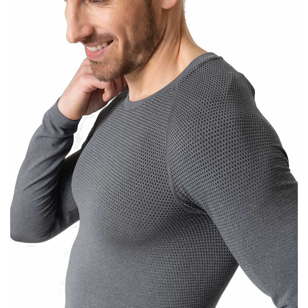 Odlo Performance Light_188782 Camiseta de Manga Larga de Ropa Interior Funcional Hombre (Pack de 1)