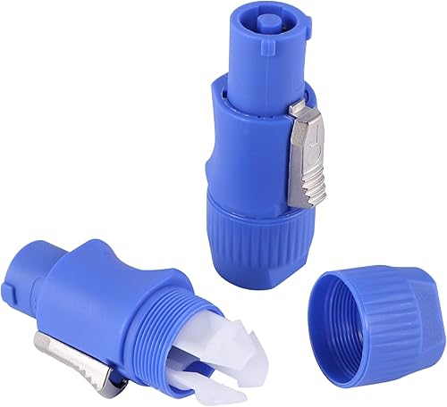 Miniatura 2 de 8 unids Powercon 3 pines chasis de altavoz NAC3FCA NAC3FCB PowerCon conector 3Pins 20A 250V Powercon enchufe macho