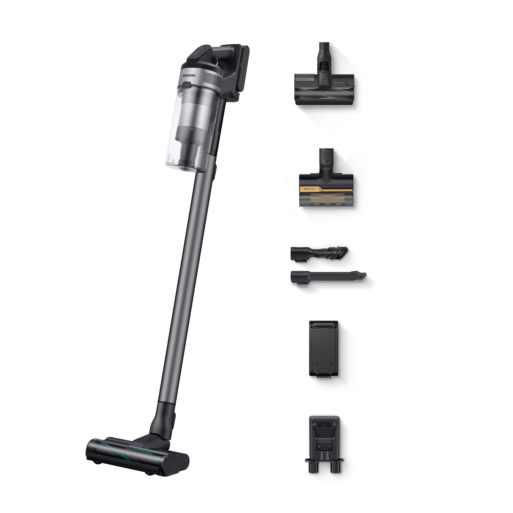 Samsung Cable Jet 75E VS20B75AGR5/WA Aspirateur pour Animaux de Compagnie avec Brosse 200 W