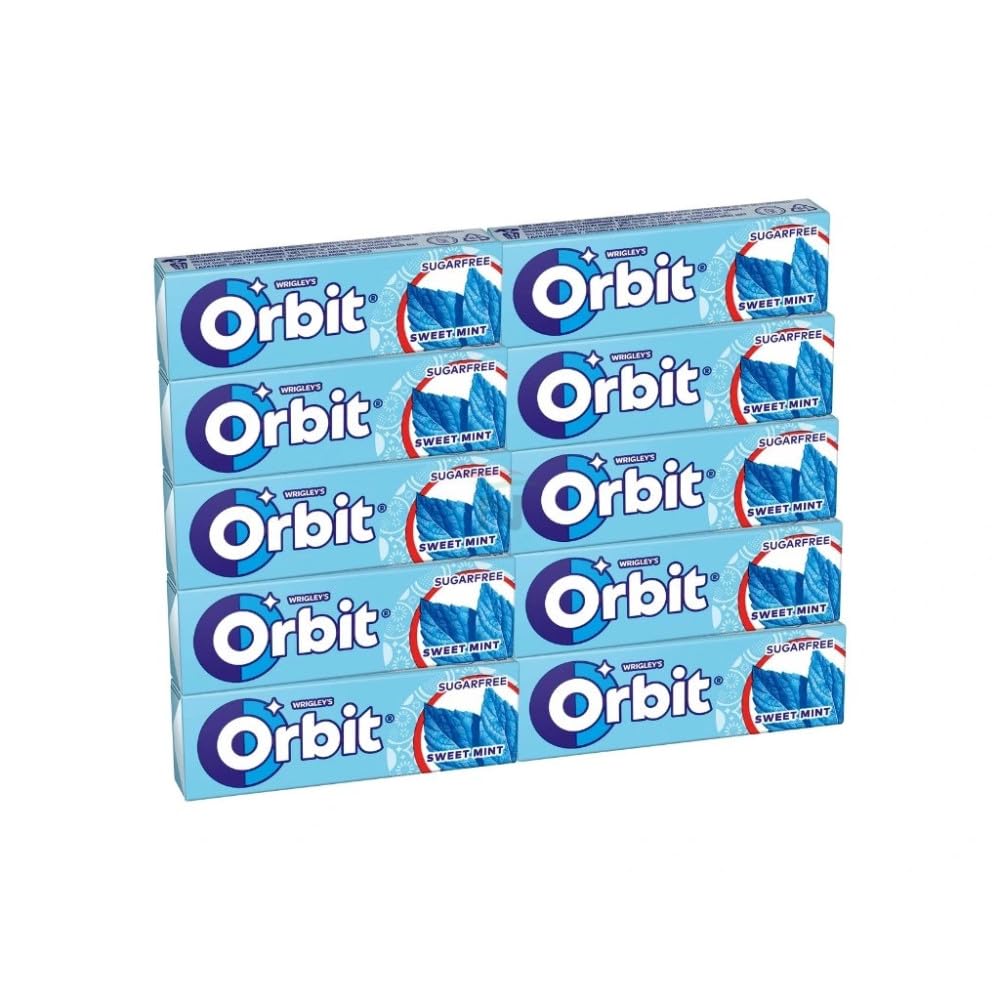 Orbit Sweet Mint Sugar Free Chewing Gum,BY SAVOY IMPEX Pack of 30