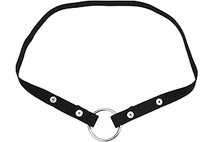 Adjustable Men's Chastity Harness - For Anti-Fall Auxillary Restraint, Chastity Cage Design,...