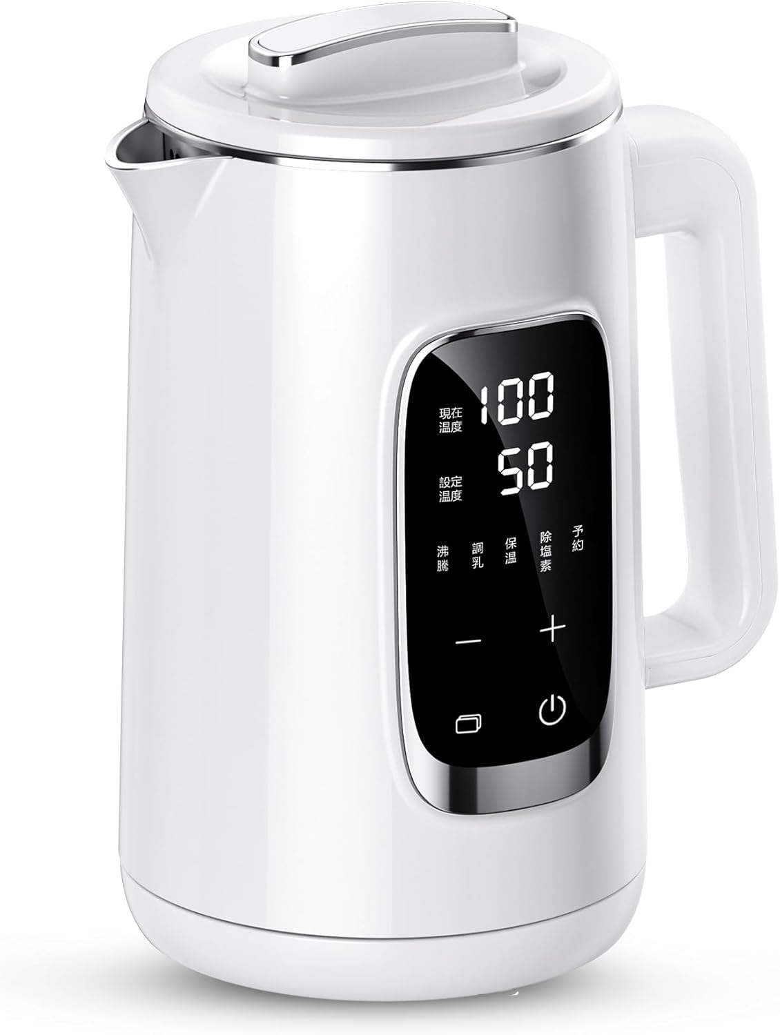 電気ケトル 1.5L【除塩素機能・温度調