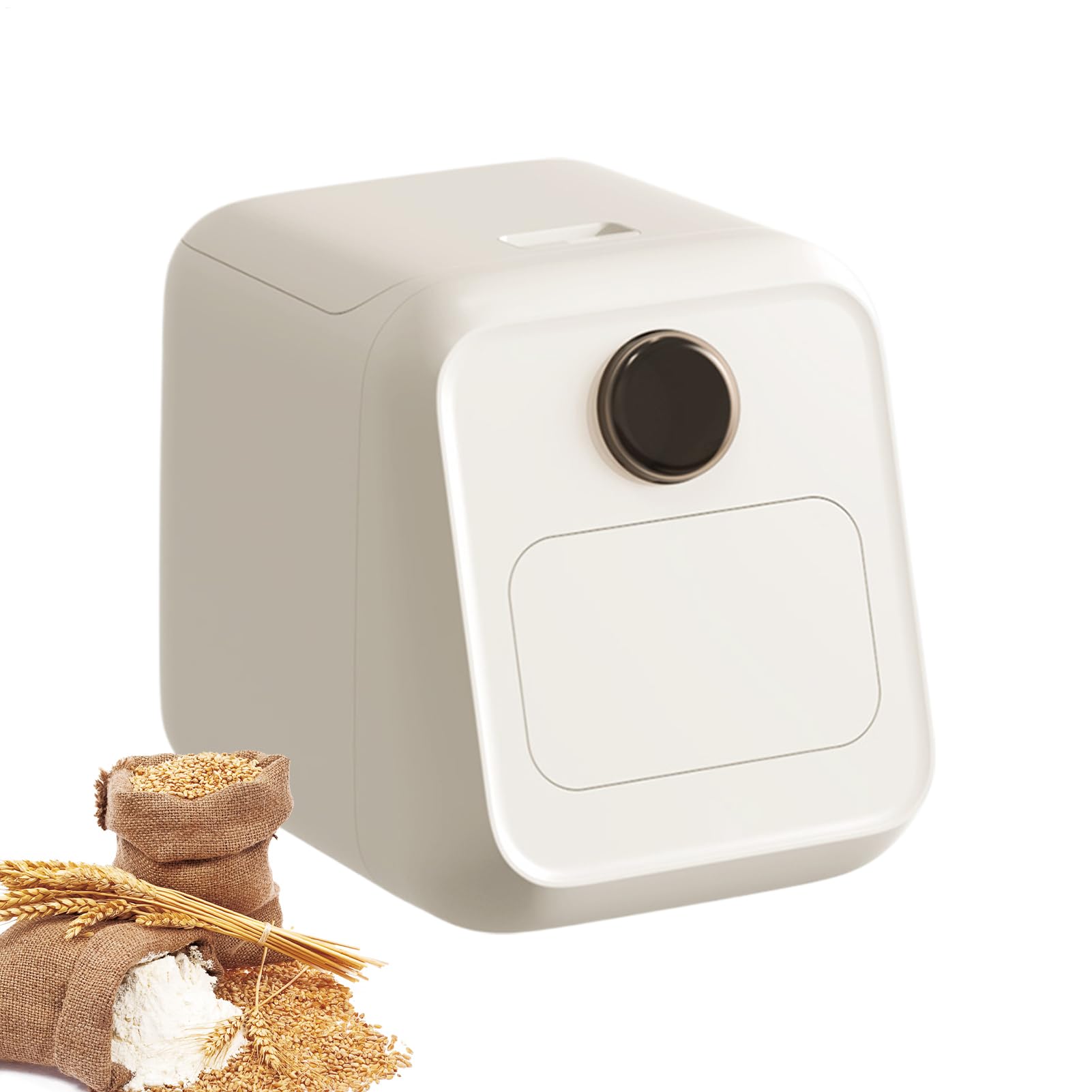 Contenitore per Conservazione Riso Dispensatore Grani Contenitori Dispensa | Barattoli Alimentari per Farina Zucchero Cereali Organizzazione Dispensa e Congelatore