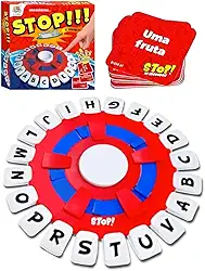 Brinquedo Stop Clássico para Jogar em Grupo Amigos Família Presente dia das Crianças