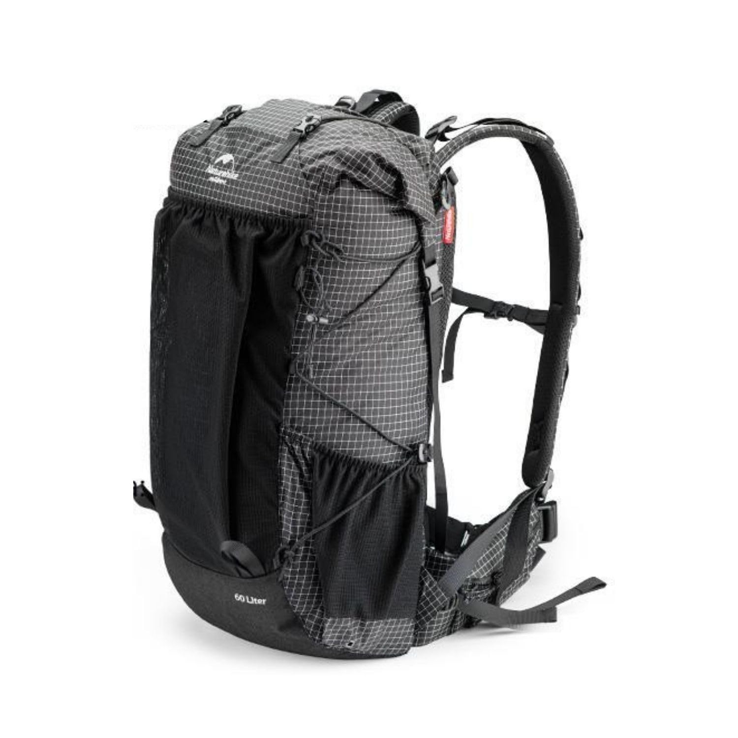 Naturehike Rock-40L/60L+5L Internal Frame Hiking backpacking backpack, Camping Waterproof Bag, Ultralight Outdoor Daypack with Rain Cover for Hiking, Backpacking,Camping Survival(60+5L(updated))