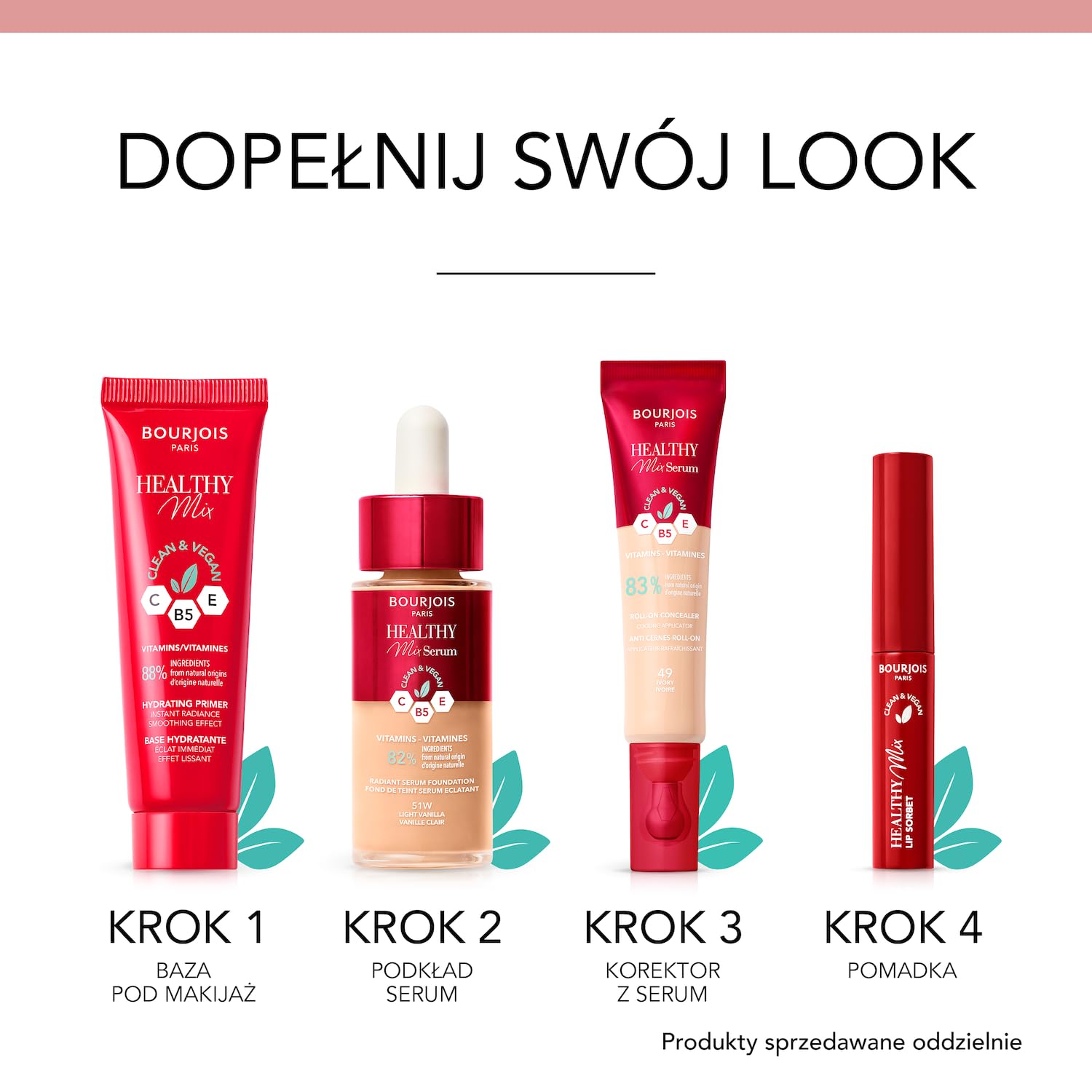 Bourjois Healthy Mix Serum Korektor w płynie Light Vanilla 51W 11 ml