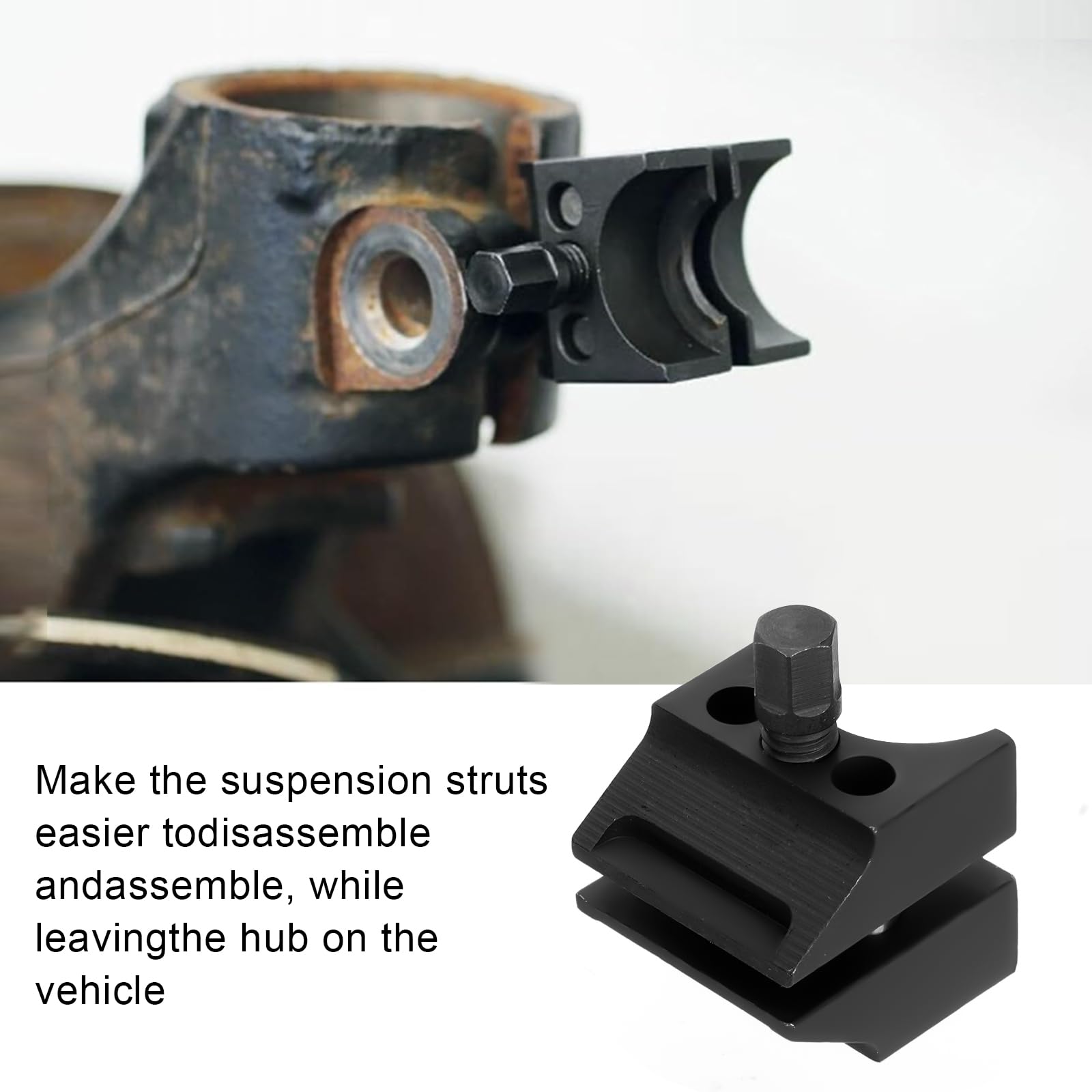 Spargitore per ammortizzatore, mozzi alla caviglia, strumento per sospensione auto, spargitore dell'asse, spargitore per auto, sospensioni Strut Split Hub Knuckle Spreader