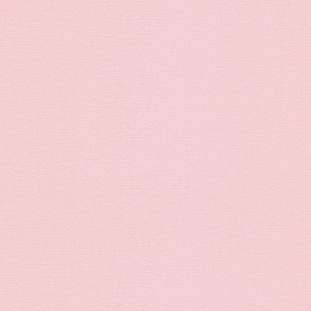 Grandeco Pink Liva Plain Blown Vinyl Textured Wallpaper,