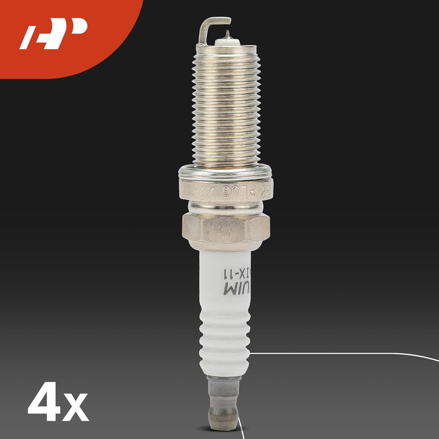 A-Premium Set of 4 Ignition Coil Pack and Iridium Spark Plugs Compatible with Subaru Forester 2011-2013, Impreza 2011-2014, Legacy 2010-2012, WRX 2013-2014, WRX STI 2013-2018, 2.5L