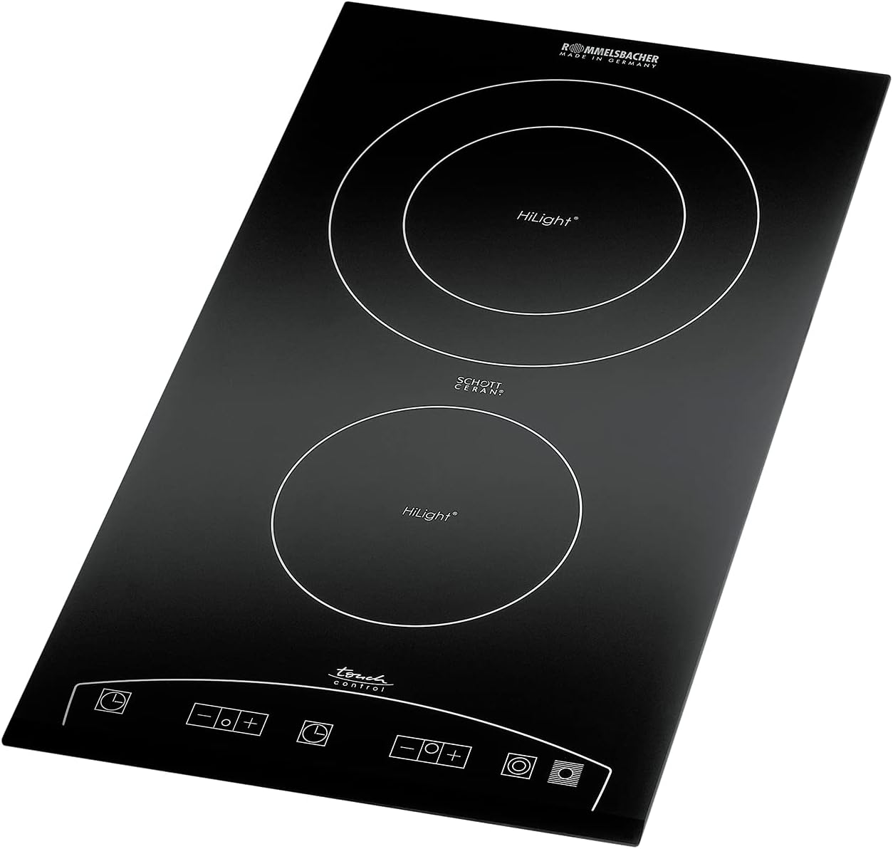 Rommelsbacher Domino Built-In Touch Control Ceran Hob