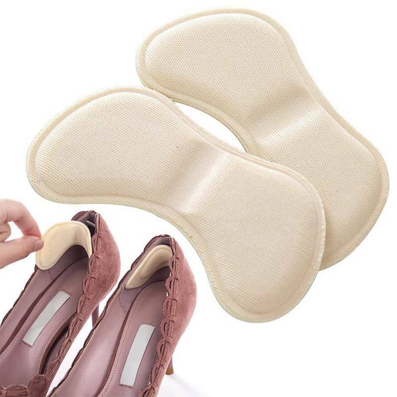 1 Pair Heel Pads Self Adhesive Back Grips Liners Butterfly Shaped Sponge Back Heel Cushion Insoles Shoe Bite Protector Anti Slip Heel Pads Inserts for Loose Shoes Comfortable Heel Protection for Men Women Daily Foot Comfort-image-28