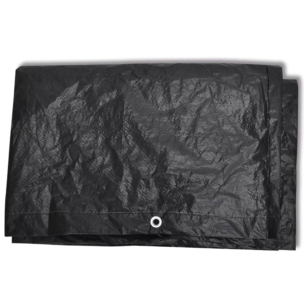 Akcesoria do mebli ogrodowych, pokrowce na meble ogrodowe, 2 szt., 8 oczek, 122 x 112 x 98 cm, meble
