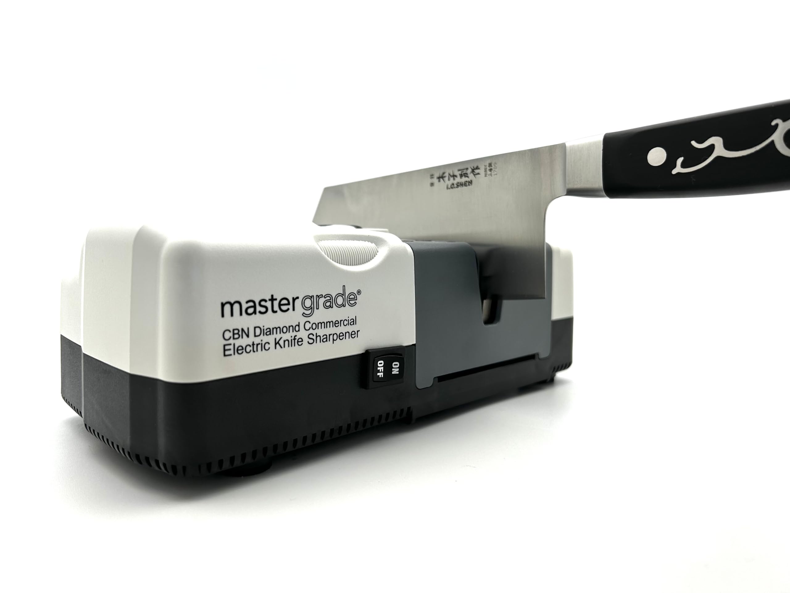 Rhino CBN Diamond Commercial Electric Chef Knife Sharpener Master the Blade with Rhino Elevate Your Sharpening Experience