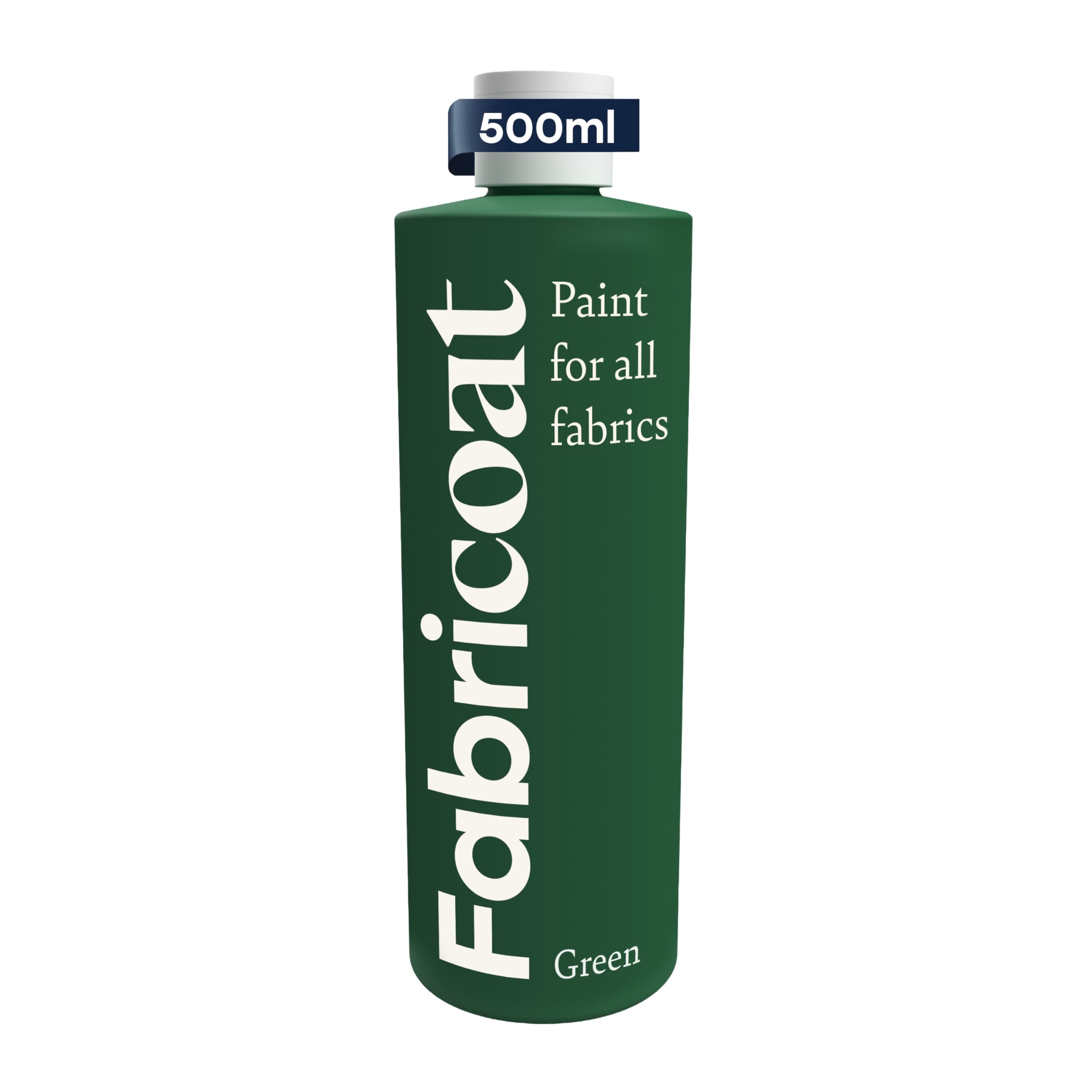 Fabricoat - Fabric Paint for Furniture - 17oz / 500ml Green - Restore or Change the Color of Couches, Chairs, Upholstery, Soft Furnishings, Car Interiors, Clothing, & Footwear