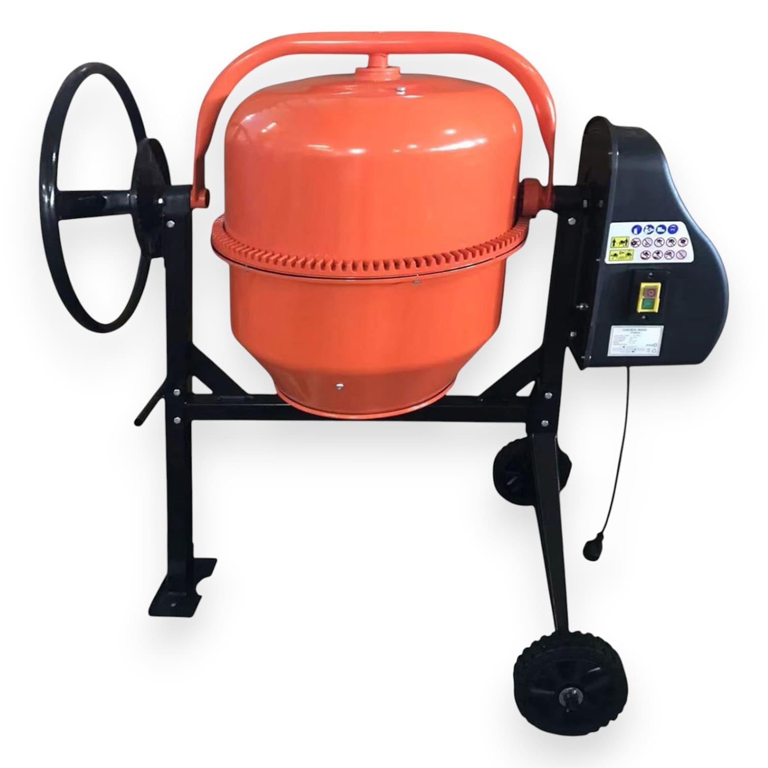 Elektrischer Betonmischer 250 l, 850 W, 230 V, Zementknetmaschine – SIM 250