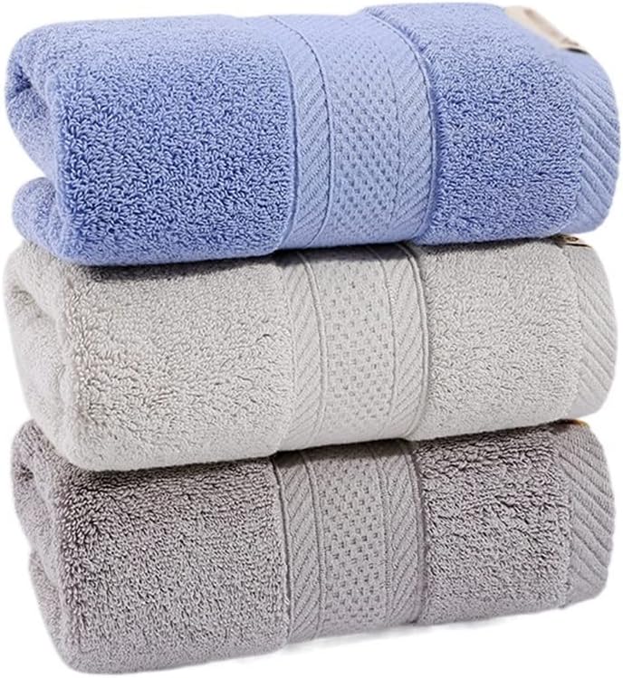 Wash Your face Towel Household Men Cotton Water Speed Dry Women Thick Hotel Bath Big(A 3PS)