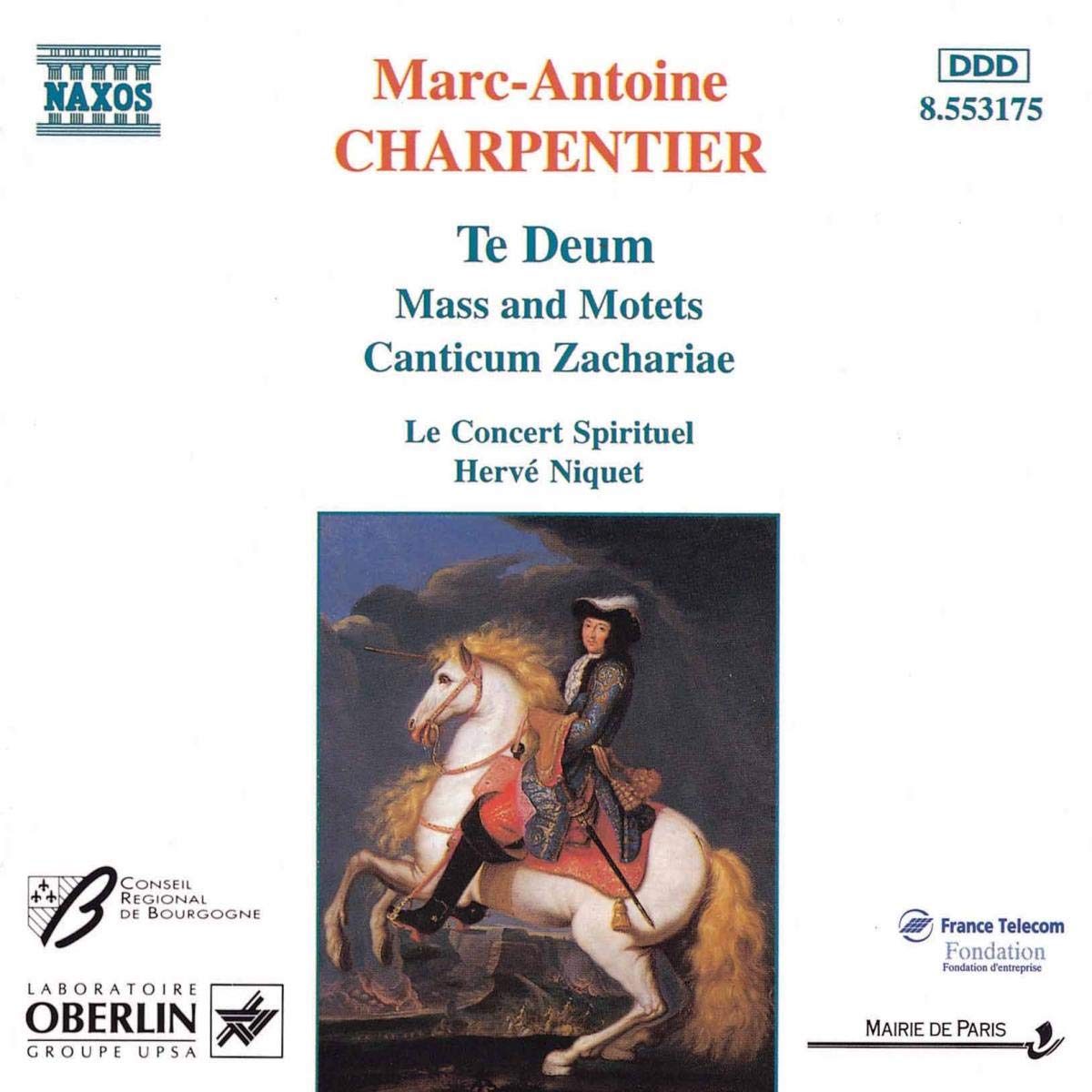 Sacred Choral Work [Audio CD] Charpentier and Hervé Niquet