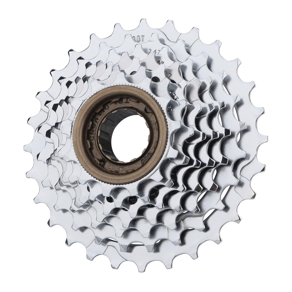 ZXGSXIOU 6/7/8/9/10 Speed Freewheel Mountain Bike Rotary Flywheel 14-28T/13-28T/13-32T/11-36T Screw-in Bicycle For Threaded Type Freehub