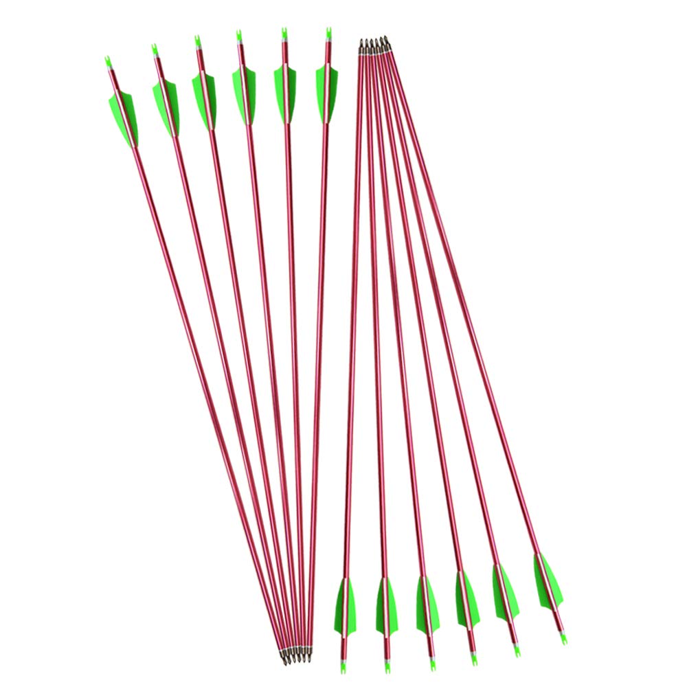 25 Korn 50 Korn 100 Korn Gewicht Schraube Messing Pfeilspitze Einsätze