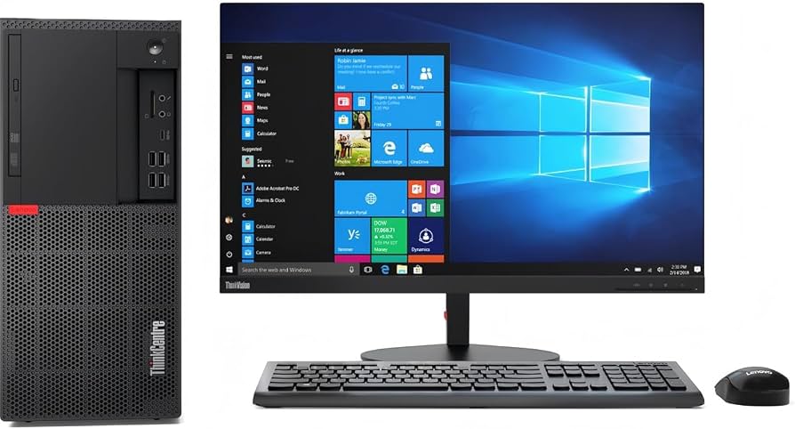 Amazon.com: Lenovo ThinkCentre M920T Mini Tower Desktop Computer