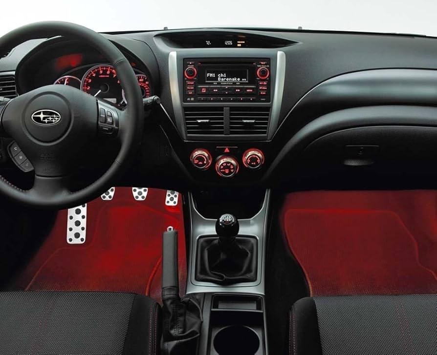 Amazon.com: Subaru Red Interior Illumination Kit 2008-2013